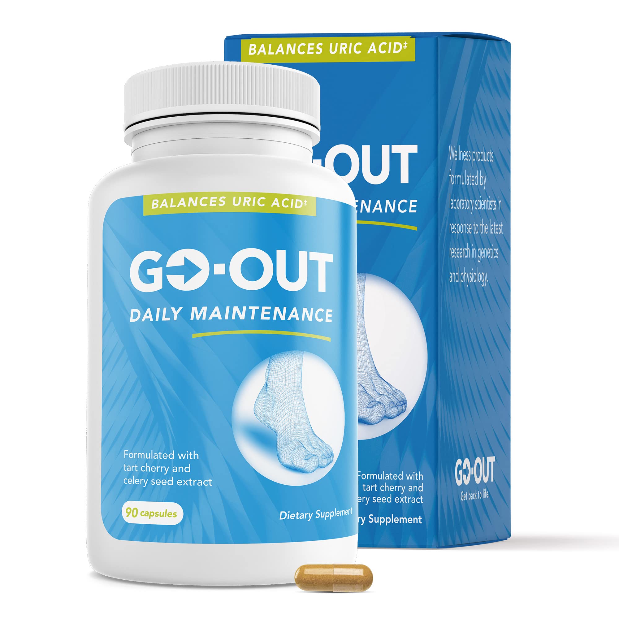 Go Out Daily Maintenance Mt. Angel: bouteille en main pour prise quotidienne