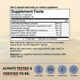 Gélules Mt. Angel Vitamins NMN NR, format pratique pour routine quotidienne.