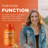 Quercetine 500 mg et bromélaïne, capsules Mt. Angel.