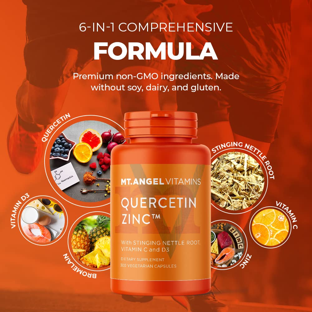 Soutien respiratoire potentiel par bromélaïne et quercétine.