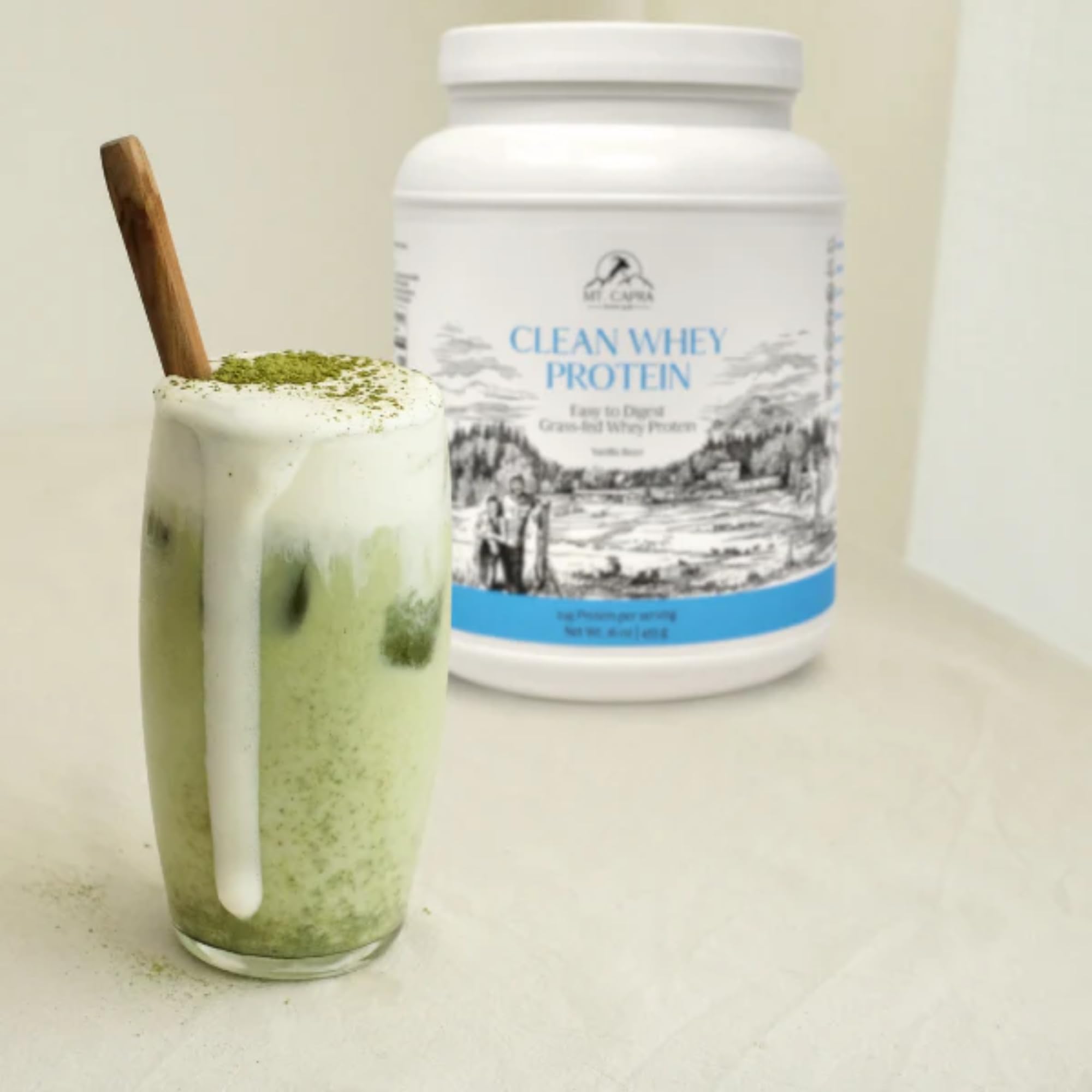Mt. Capra protéine chèvre BCAA élevés, soutien possible pendant l’effort.