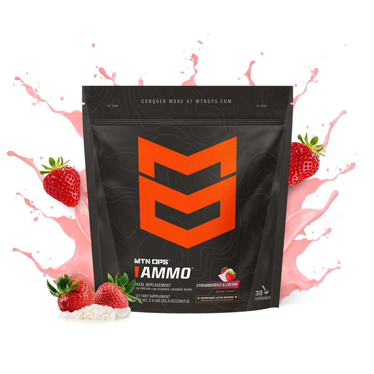 MTN OPS Ammo: graines de lin 10 g pour énergie durable.