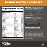 MTN OPS Ammo ingrédients: fruits et légumes réels pour nutrition quotidienne