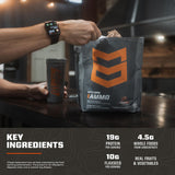 MTN OPS Ammo graines-de-lin intégrées pour fibre et satiété