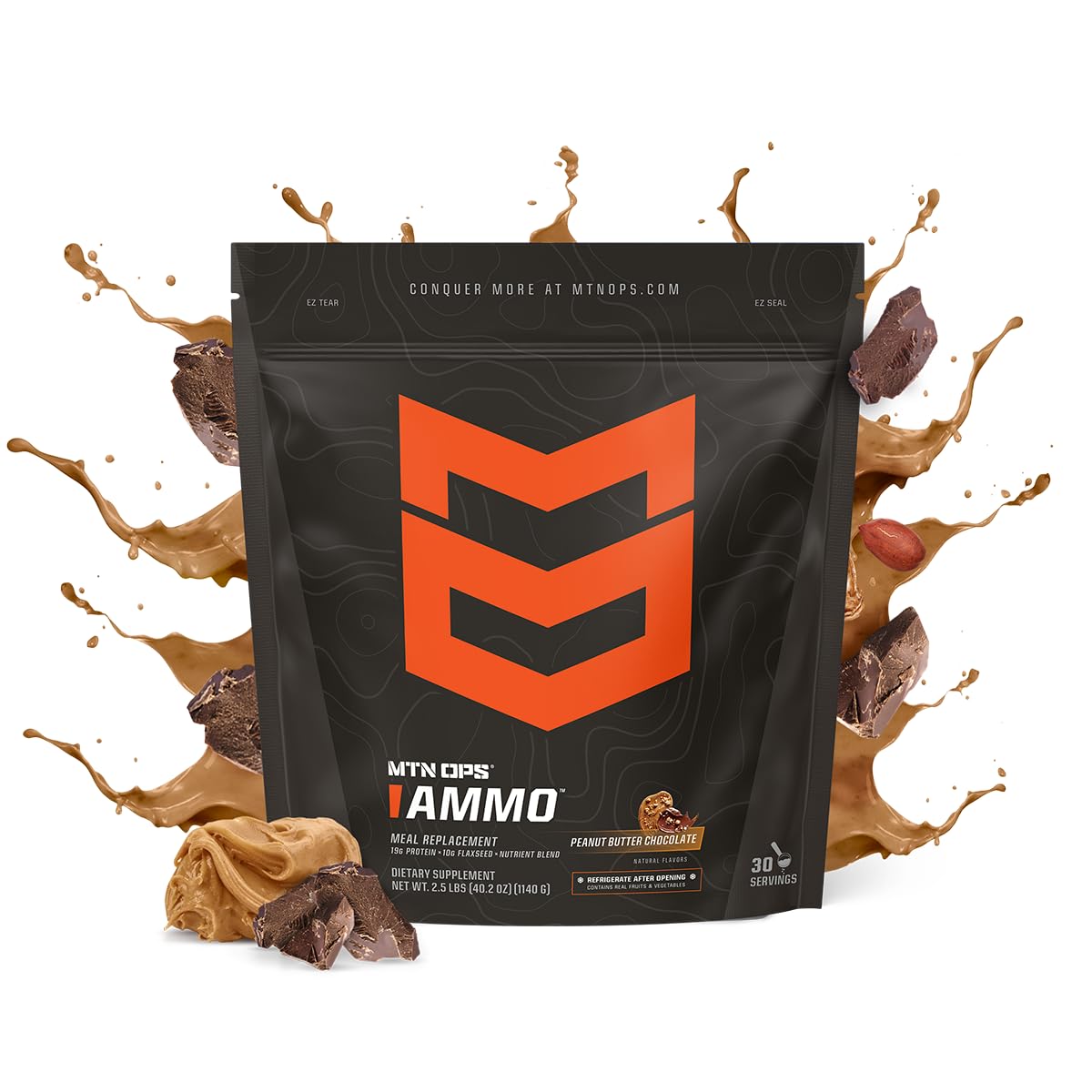 MTN OPS Ammo shake prêt à préparer, texture onctueuse