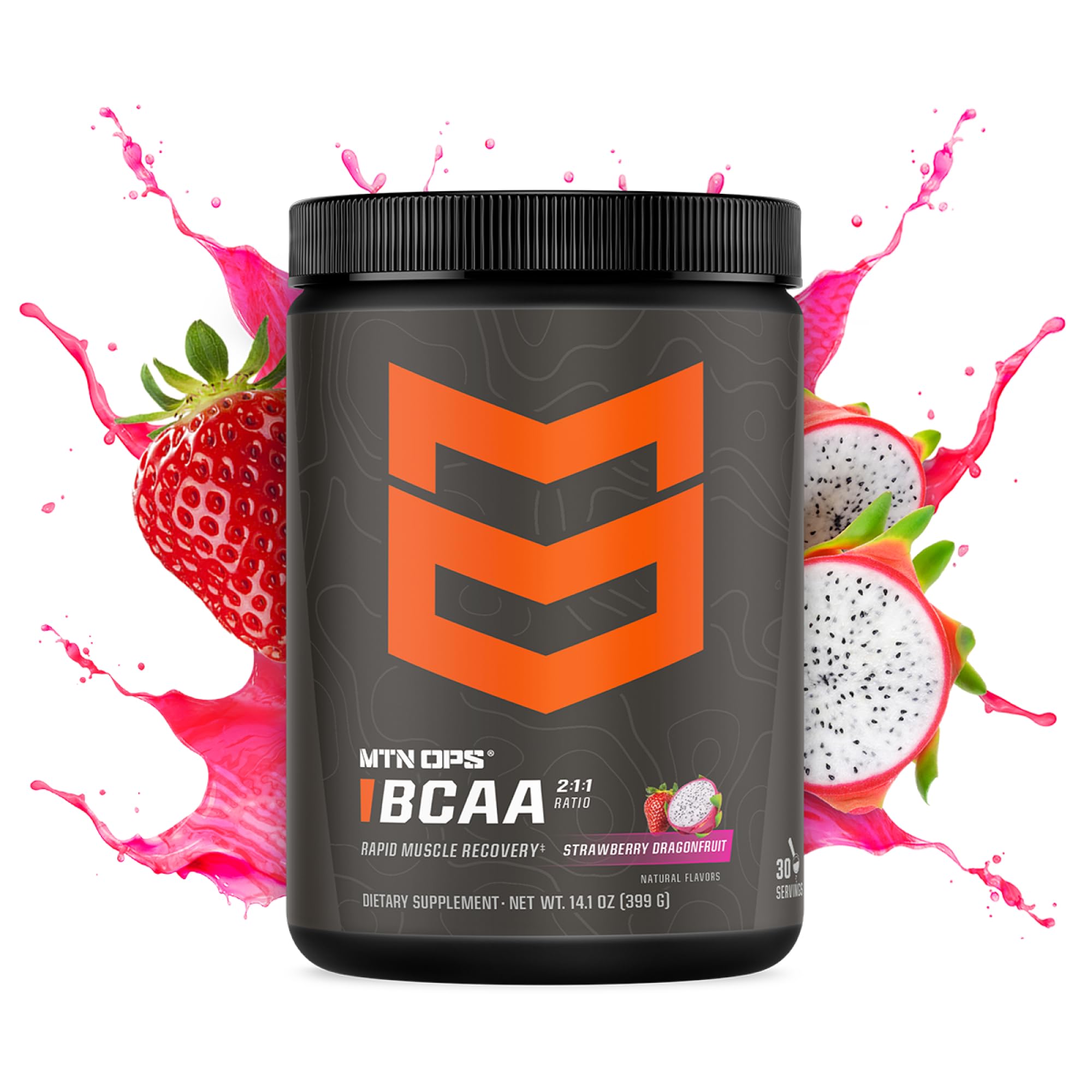MTN OPS BCAA Poudre glutamine tyrosine – soutien hydratation et performance.