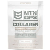 MTN OPS Collagen, bouteille détaillée, soutient peau radieuse et routine beauté.