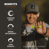 MTN OPS poudre électrolytes sans gluten pour une hydratation efficace après l activité.