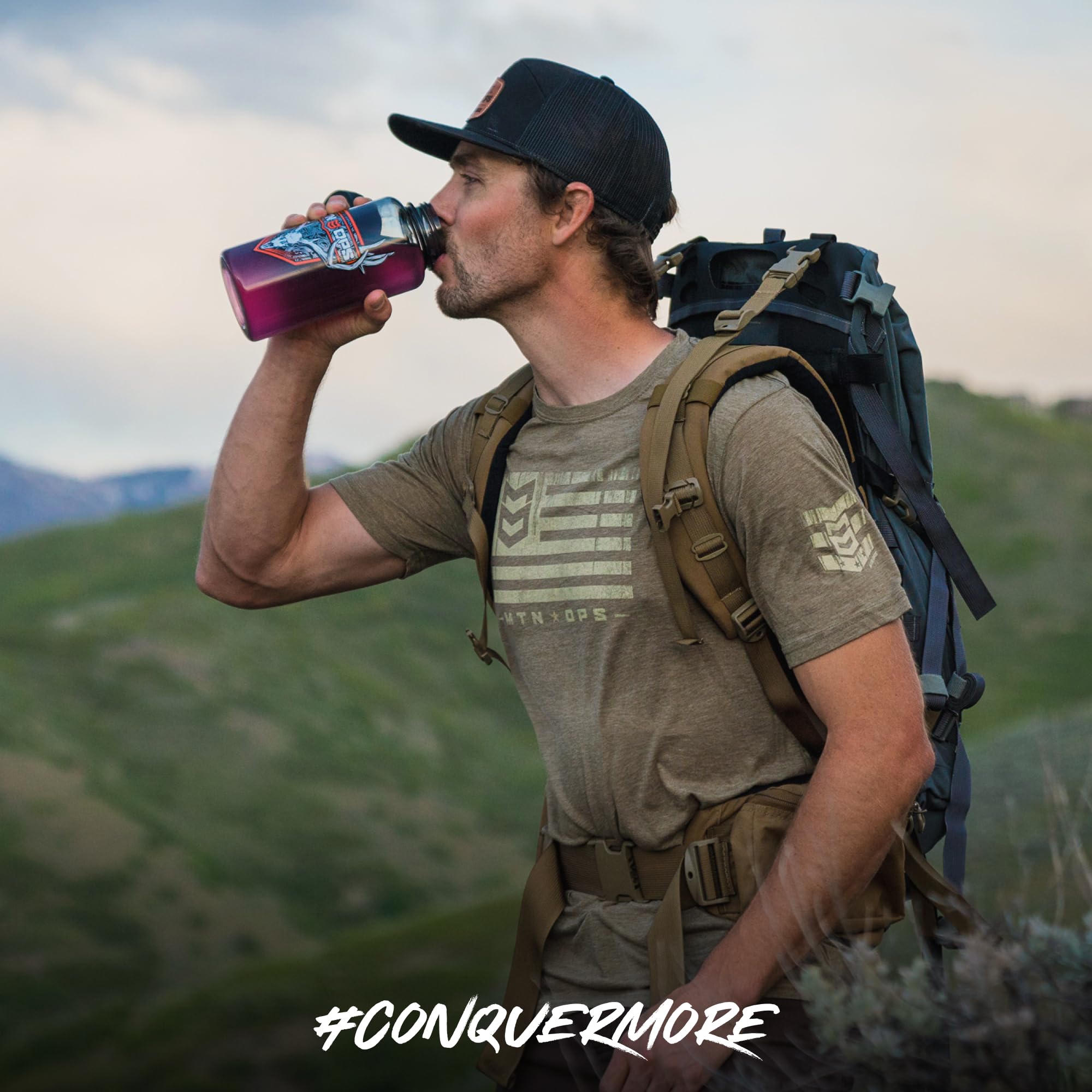 MTN OPS Enduro l-arginine et l-citrulline sur l'étiquette