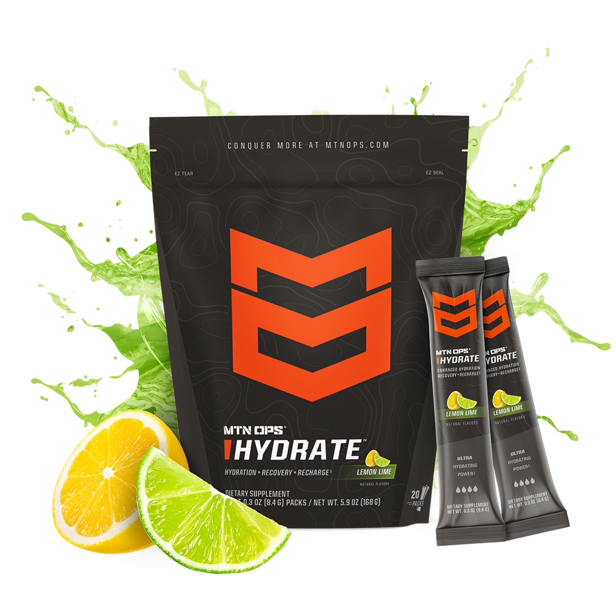 MTN OPS Hydrate boisson-électrolytes, équilibre hydrique pendant l'activité.