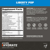 Gourde portable MTN OPS Hydrate prête pour entraînement en extérieur.