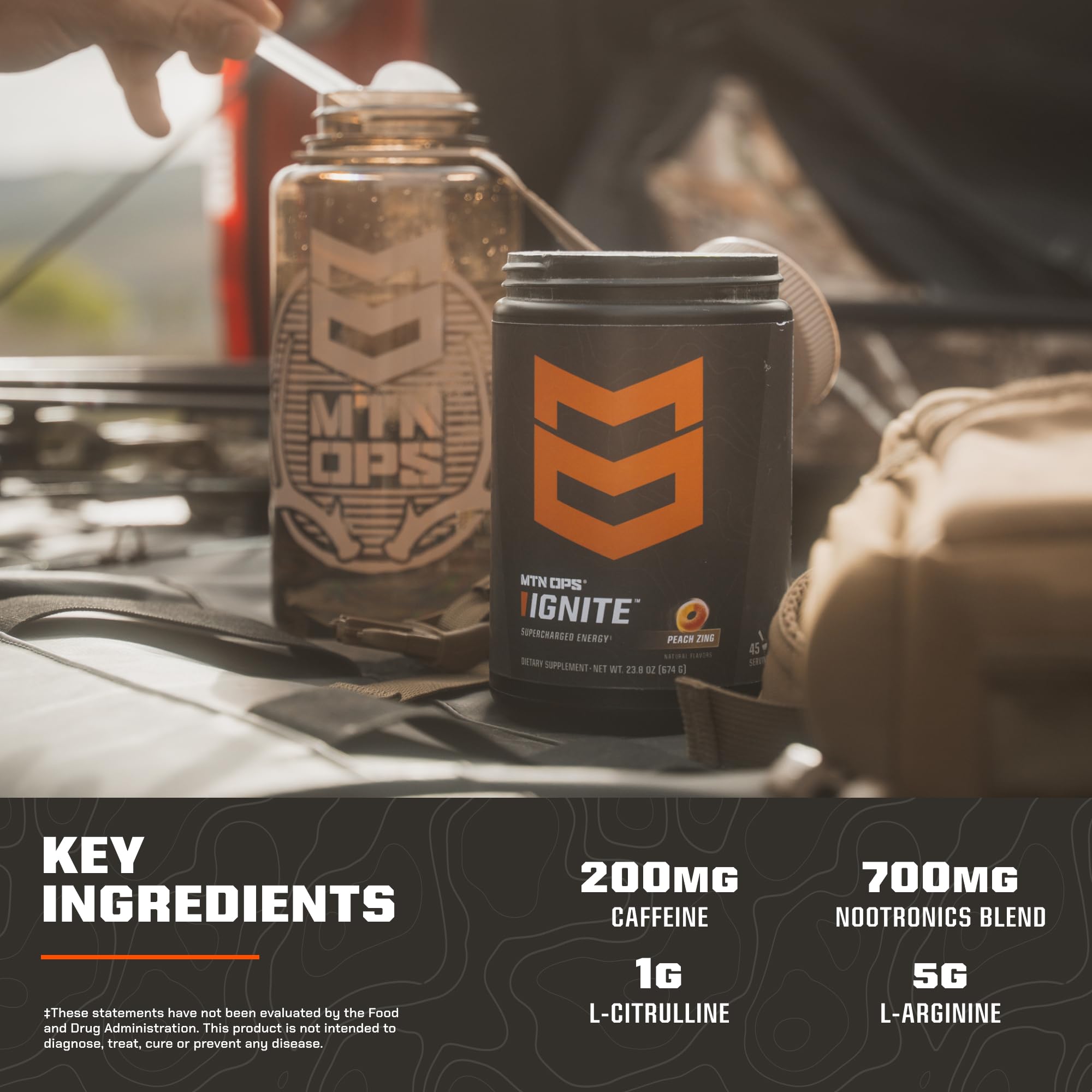 MTN OPS Ignite emballage 45 portions pour sessions d'entraînement variées