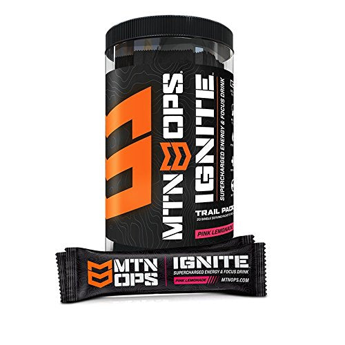 MTN OPS Ignite Trail Packs, mélange prêt dans l’eau pour une hydratation rapide