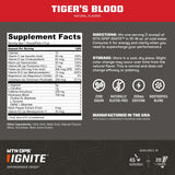 MTN OPS Ignite Trail poudre Sang du Tigre, saveur intense
