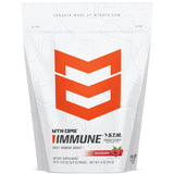MTN OPS Immune STM poudre framboise en emballage, option pratique pour mode de vie actif