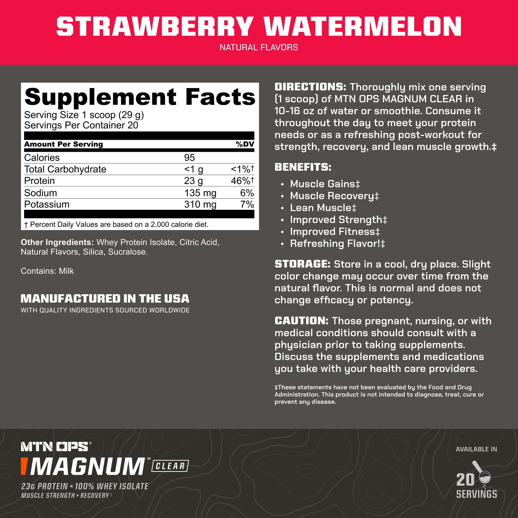 Athlète utilisant MTN OPS Magnum Clear Whey après l’entraînement – récupération légère et efficace.