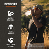 MTN OPS Magnum Clear Whey: dissolution rapide sans grumeaux, texture légère.