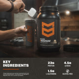 MTN OPS Magnum mélange dans l'eau ou lait pour une boisson protéinée