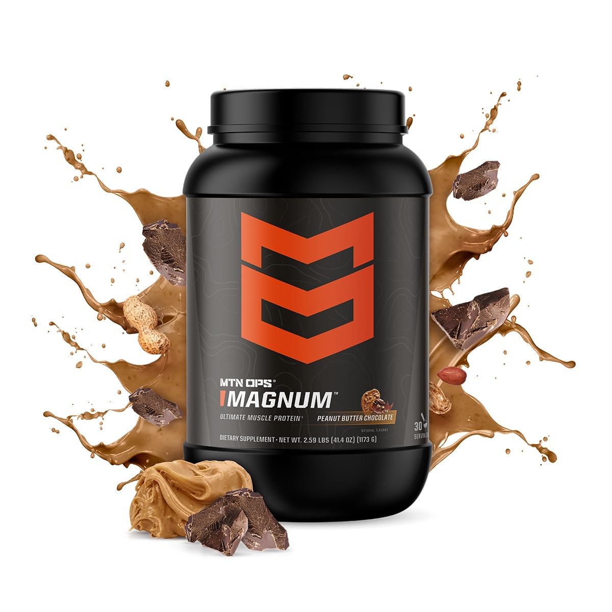 MTN OPS Magnum poudre protéine isolat, texture fine et absorption optimale