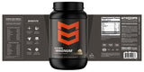 MTN OPS Magnum Vanilla shake onctueux, enrichi de BCAA et glutamine après l'effort.