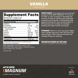 MTN OPS Magnum Vanilla verre de mélange, texture crémeuse idéale après séance intense.
