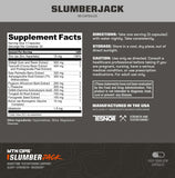 MTN OPS Slumber Jack capsules visibles, promettant une récupération nocturne