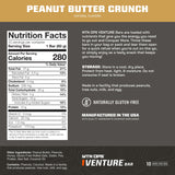 MTN OPS Venture Bar offre 10 g de protéines pour soutenir les activités quotidiennes.