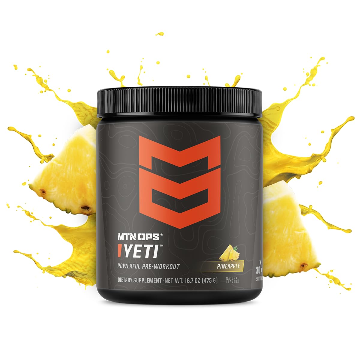 MTN OPS YETI-boisson-energie prête, mélange rapide pour séance efficace.