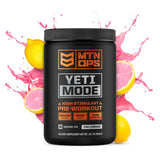 MTN OPS Yeti Mode : doseur et poudre facilitant le dosage.