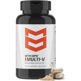 MTN OPS Multi-V: capsules visibles dans la bouteille, pratique pour l'énergie quotidienne.