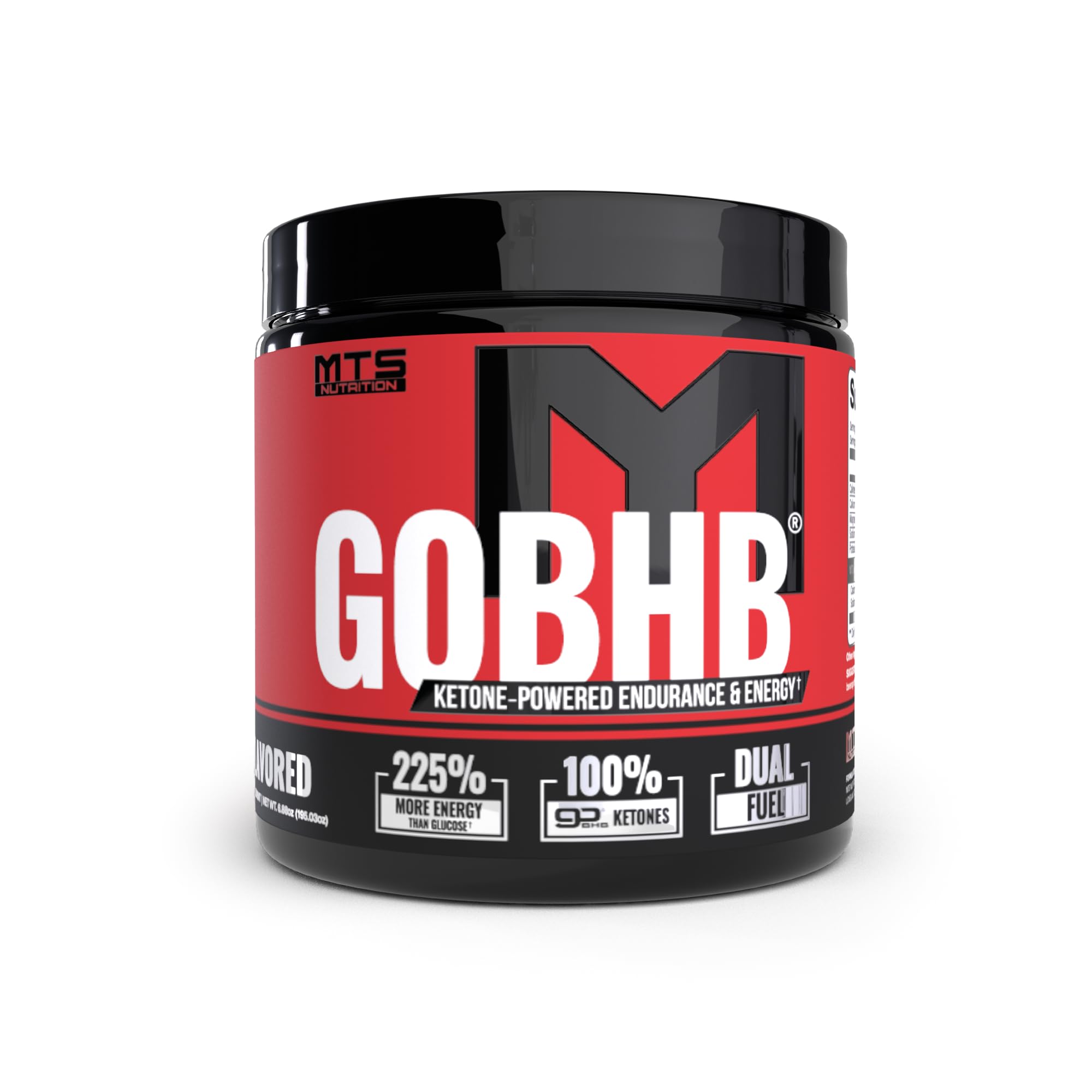 MTS Nutrition goBHB – poudre de cétones exogènes pour énergie durable