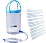 Kit de lavement réutilisable MTSXDYT 1200 ml, prêt à l'emploi.