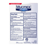 Flacon ou boîte Mucinex affichant 48 comprimés.
