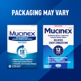 Action rapide et durable des comprimés Mucinex.