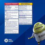 Mucinex Fast-Max boite-20-caplets: emballage pratique pour 20 caplets