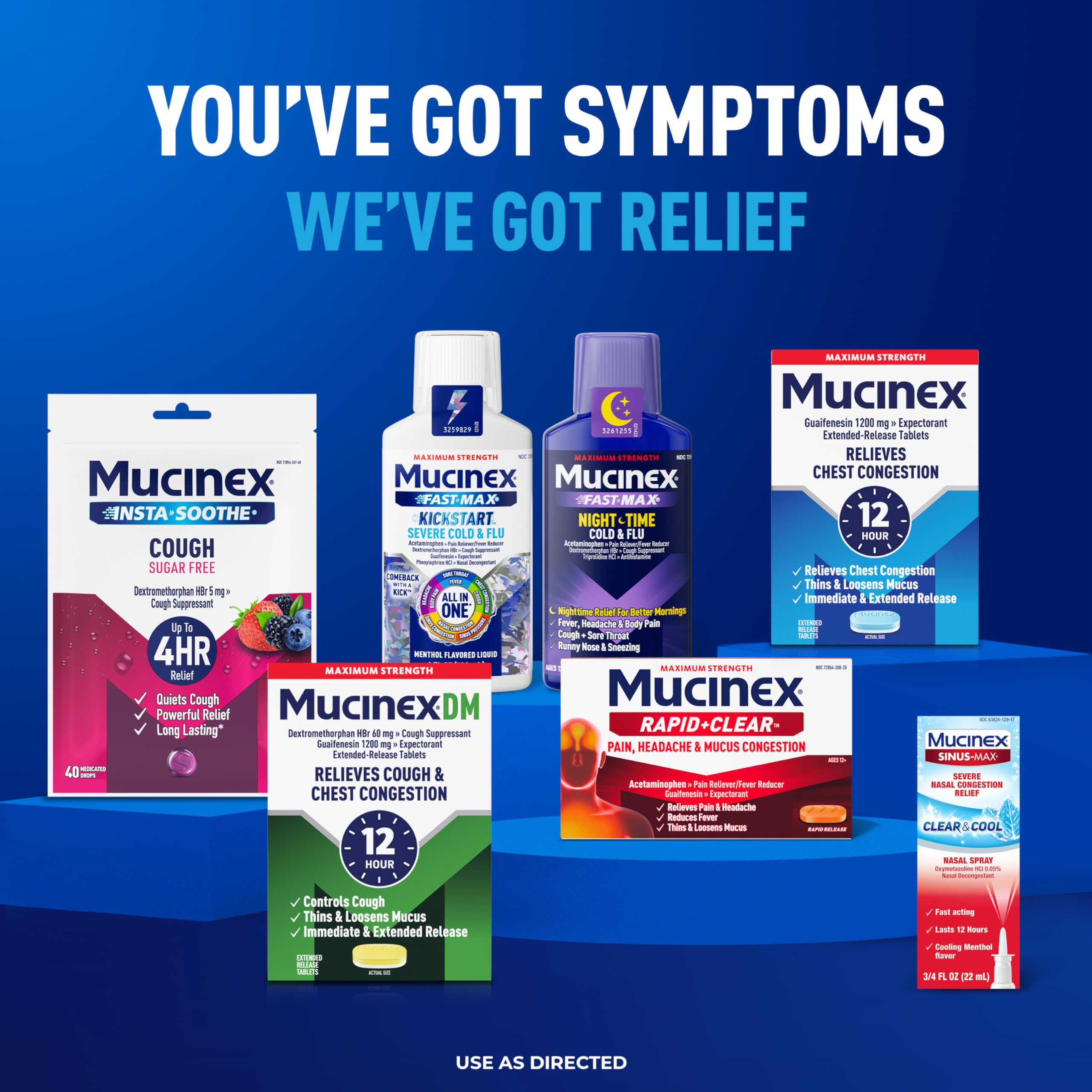 Mucinex Fast-Max Rhume et Grippe – capuchon facile à ouvrir pour usage rapide.