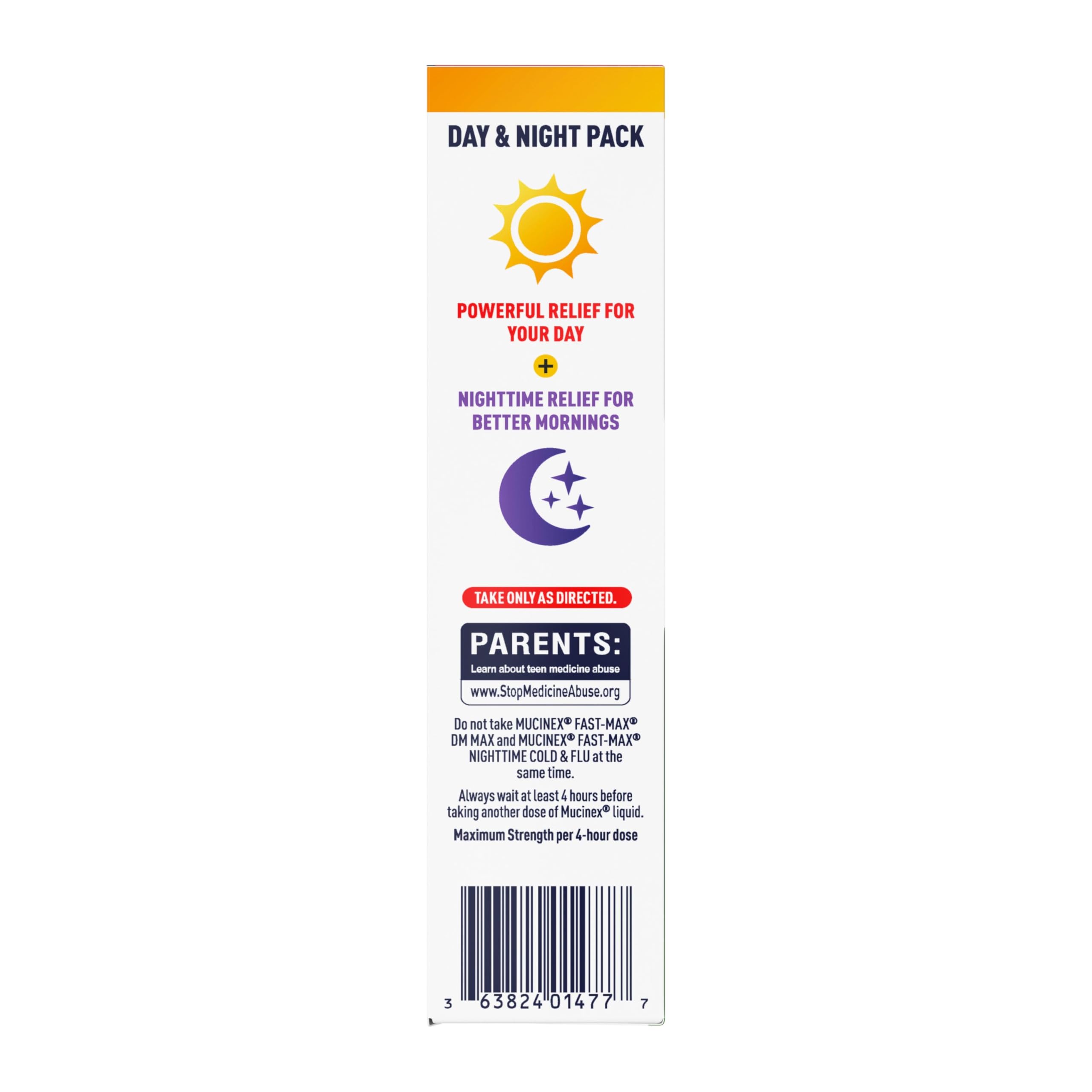 Label coloré Nightshift facilitant la distinction du traitement nocturne.