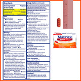 Agrandissement des comprimés Mucinex Sinus-Max, texture uniforme.