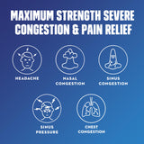 Mucinex Sinus-Max, emballage carton, transmet confiance et facilité d'achat au rayon pharmacie.
