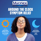 Mucinex Sinus-Max Nuit caplets-mal-de-gorge: gorge apaisée durant le sommeil.