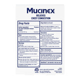 Mucinex image des comprimés montrant l'efficacité potentielle sur le mucus.