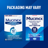 Mucinex: symptômes de rhume/grippe montrés avec conseil d’utilisation