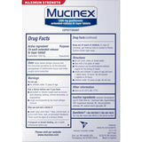 Tablettes Mucinex guaifenesin 1200 mg pour mucus épais