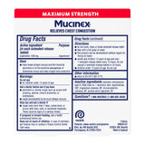 Mucinex – aide possible à clarifier les voies respiratoires.