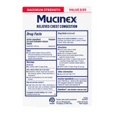 Utilisation Mucinex pour adultes et 12 ans et plus.