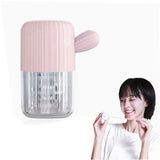 MUDOR nettoyeur lentilles portable avec design cactus, nettoyage simple et rapide.