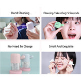 MUDOR nettoyeur lentilles portable, nettoyage rapide et silencieux pour le quotidien.
