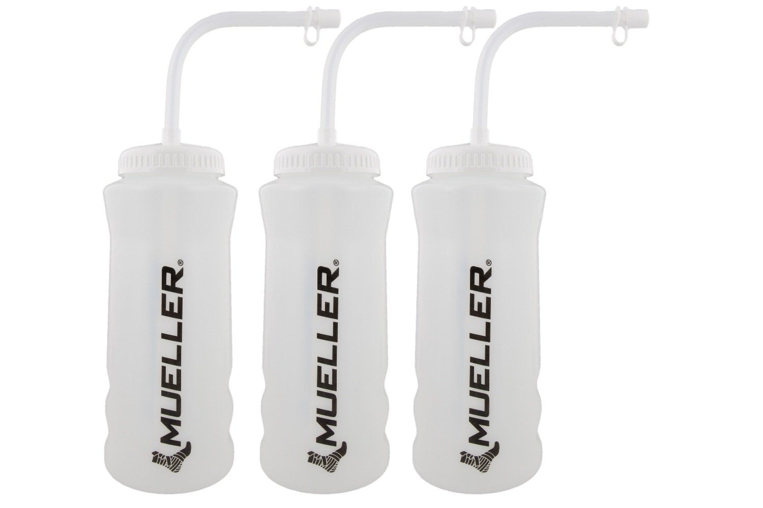 Bouteille Mueller quart avec paille, pratique pour hydratation sportive et refroidissement rapide