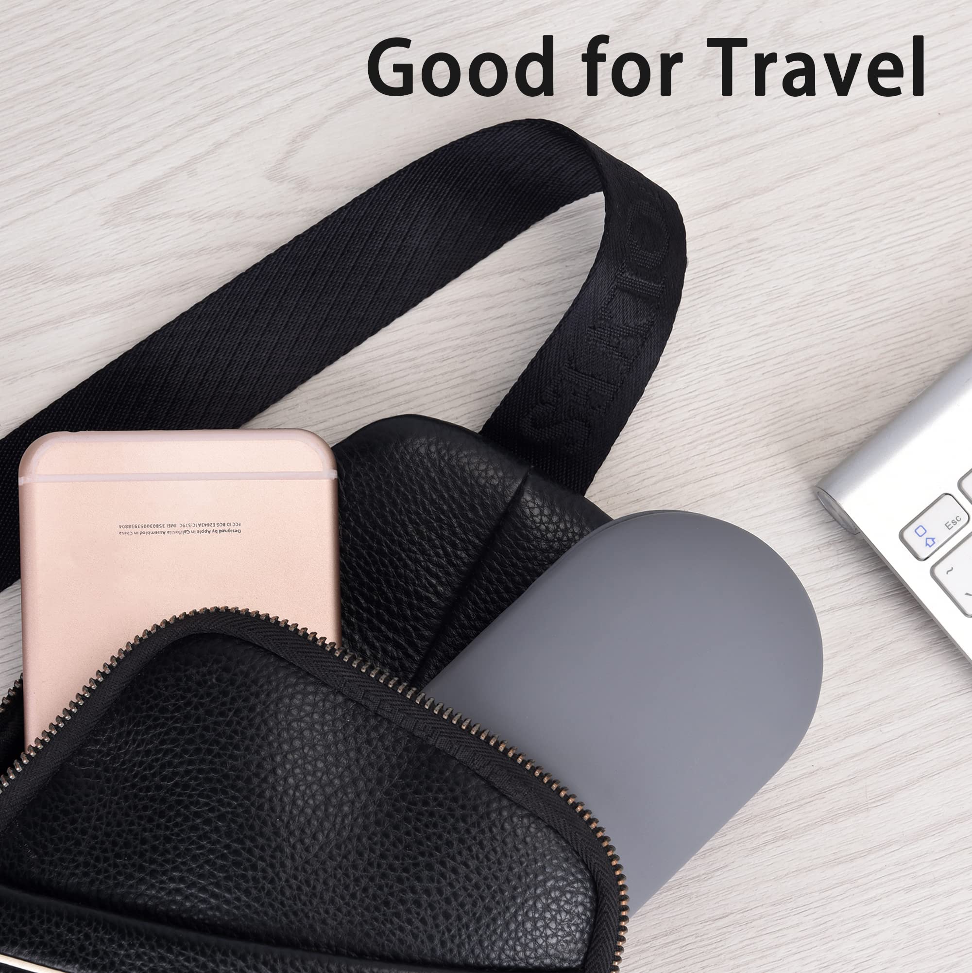Muf etui 2 en 1, parfait pour voyager léger.