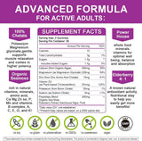 Mulittea Gummies absorption-mg-glycinate : meilleure biodisponibilité pour muscles et sommeil